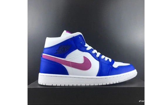 554724-451 AIR HYPER ROYAL HYPER VIOLET-WHITE 1 MID 554724-451 JORDAN 0226